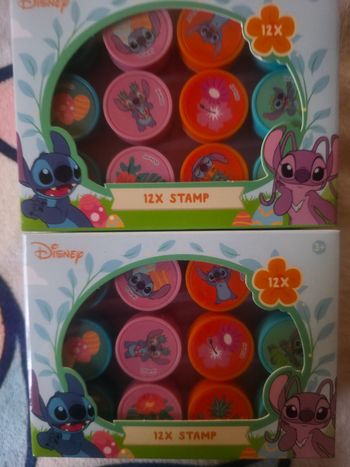 Lot de 2 packets de tampons Stitch 