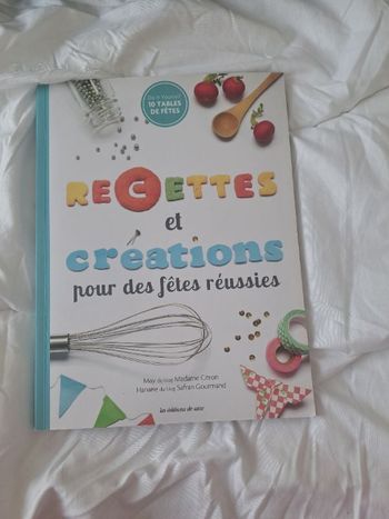 Livre de recettes et créations