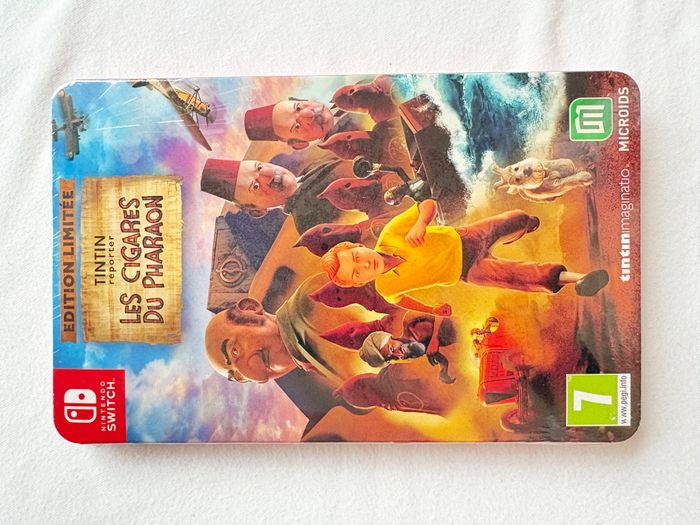 Tintin Reporter : Les Cigares du pharaon - Edition Limitée NEUF sous blister Jeu Nintendo Switch