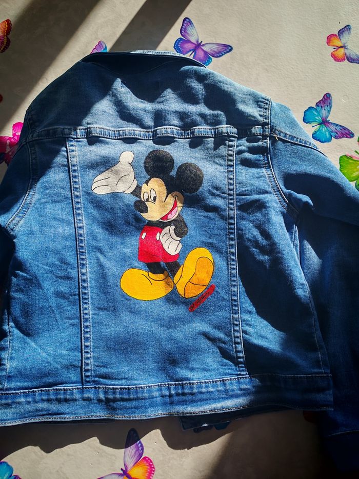 Veste jean Mickey - photo numéro 2