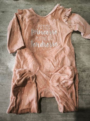 Pyjama velours 