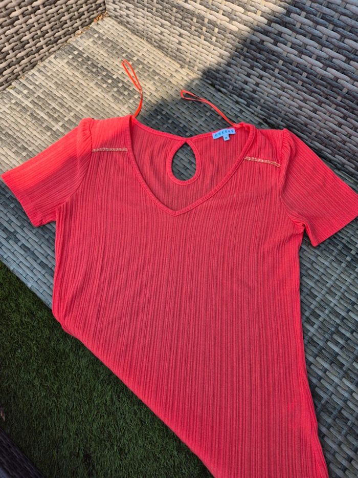 Tee-shirt à manches courtes pour femme T. M - photo numéro 5