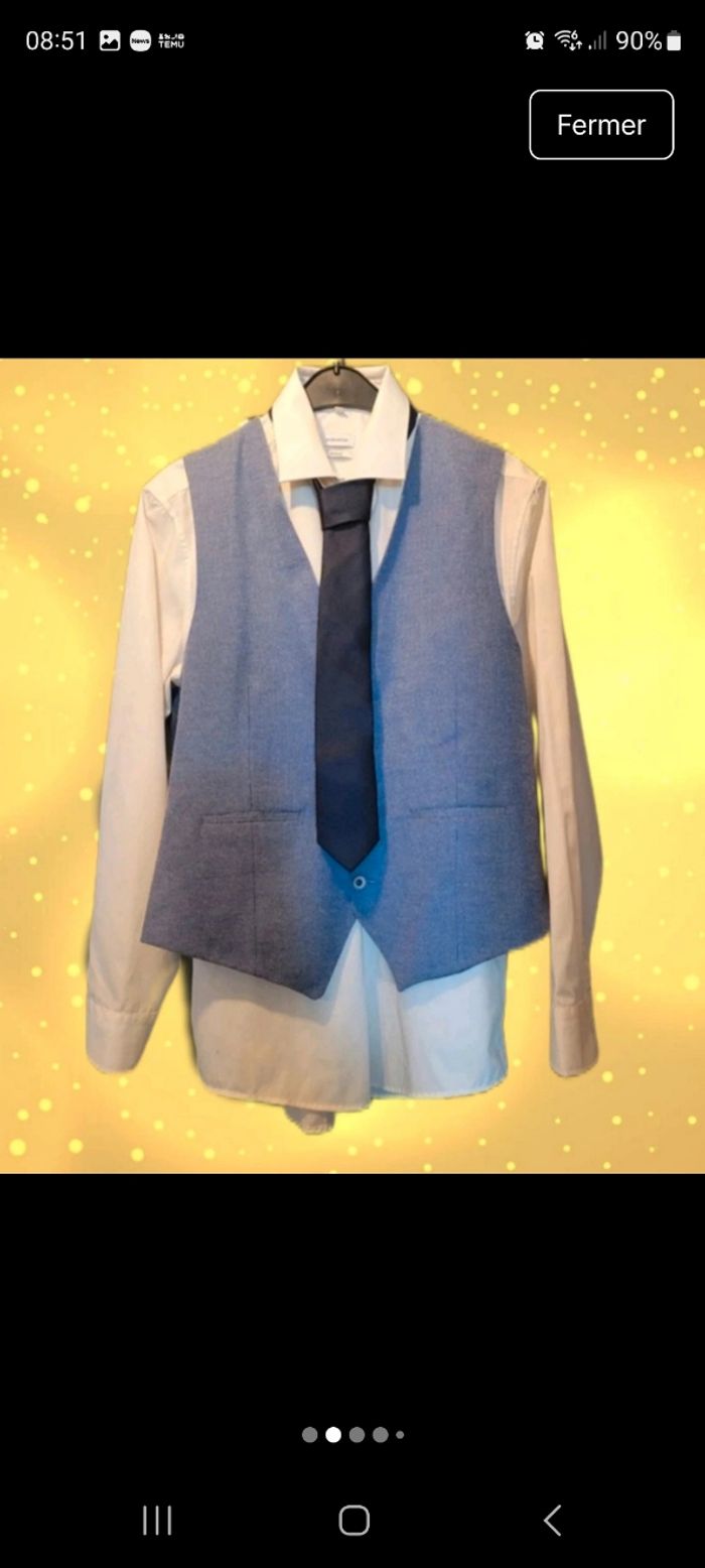 Costume bleu homme taille L