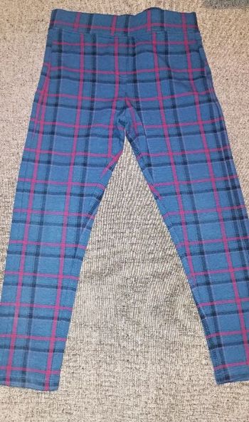 Pantalon à carreaux La Halle 6 ans