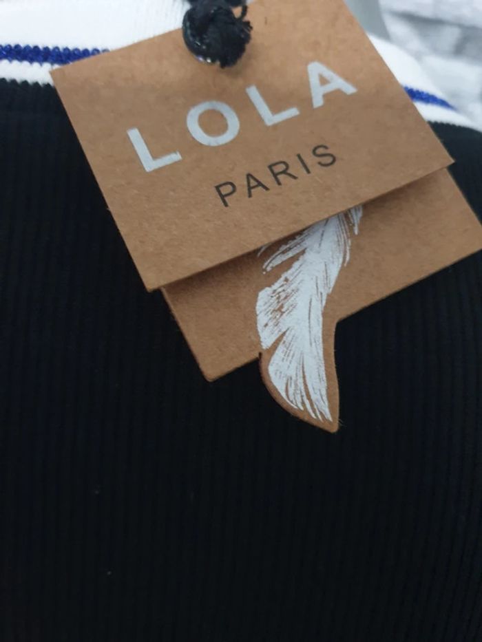 TEE shirt Noir Lola Taille XL - photo numéro 3