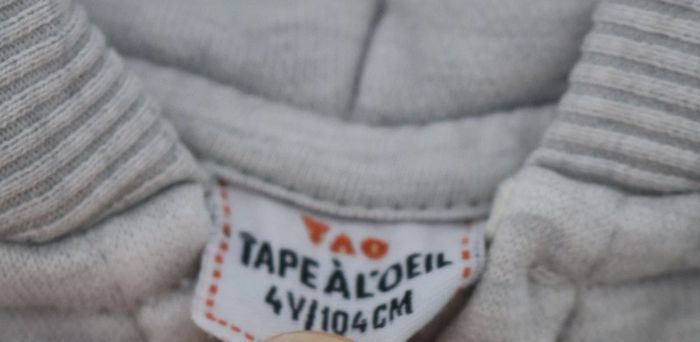 Ensemble haut Kiabi et jogging/sweat Tape à l'oeil 4 ans - photo numéro 12