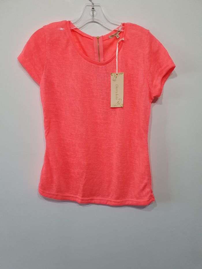 Tee-shirt zip dans le dos - photo numéro 2