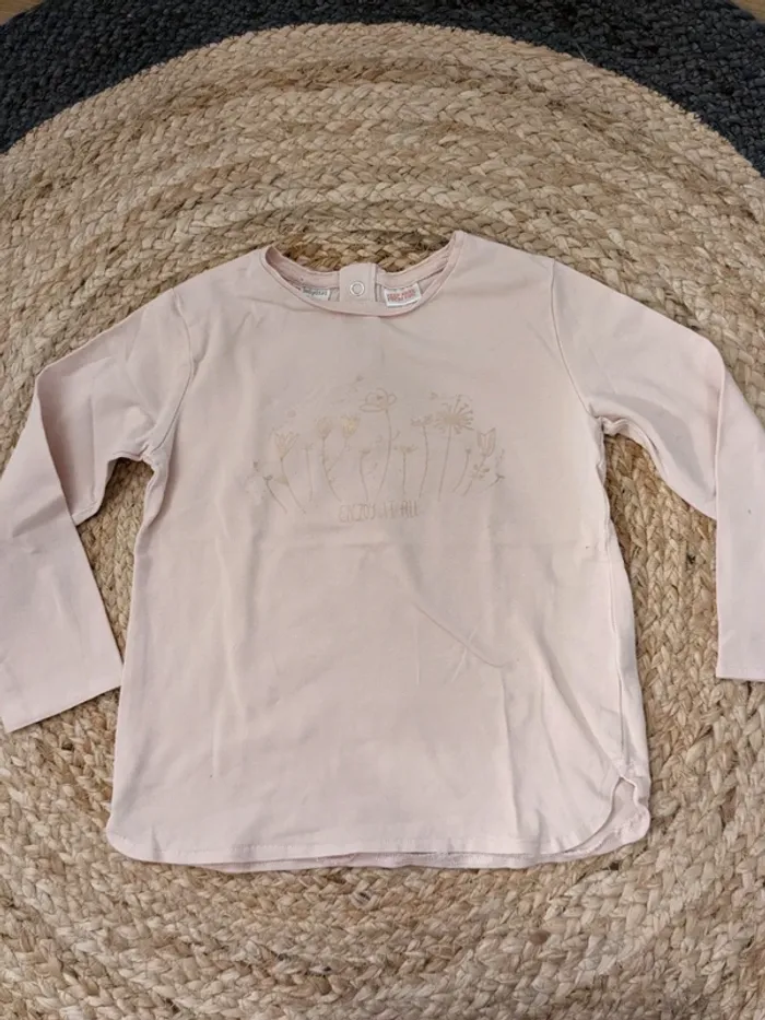 Tee shirt fille zara - photo numéro 2