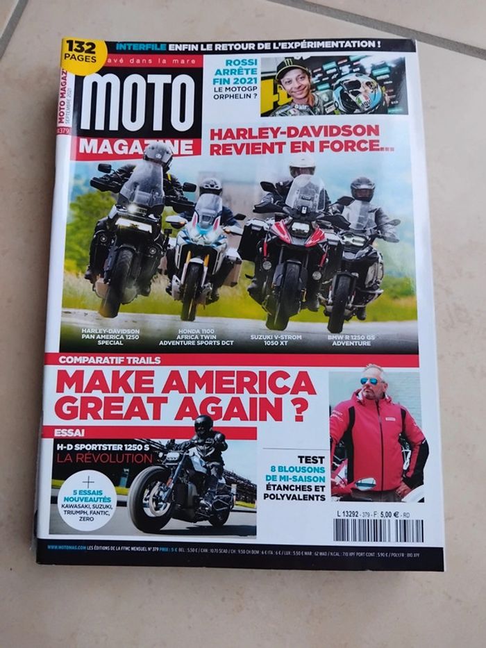 Lot moto magazine année 2021 - photo numéro 4