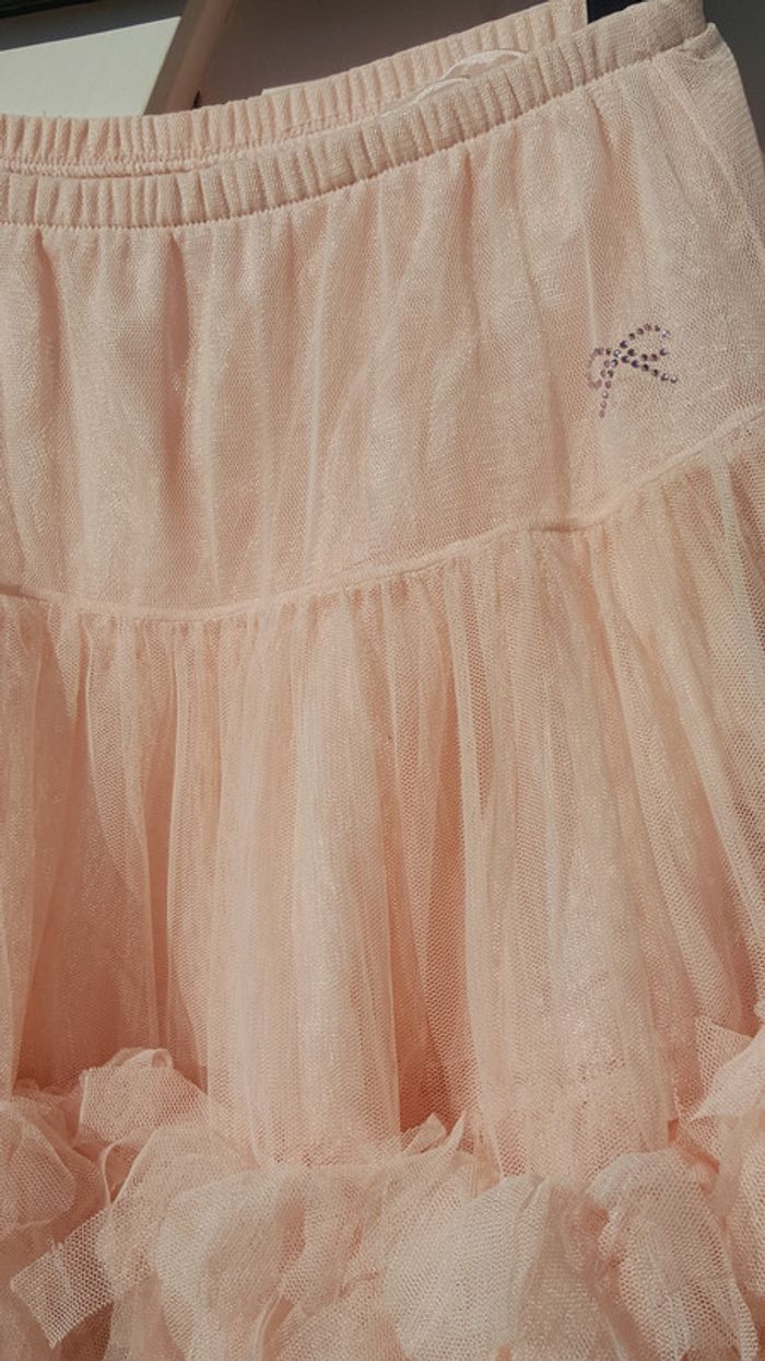 Jupe style jupon rose clair poudré Repetto taille 10 ans - photo numéro 2