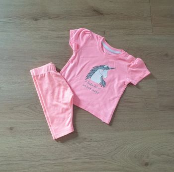 🩷 Ensemble tee-shirt short Primark/Kiabi 6/9 mois #emyfleury_9moisfille