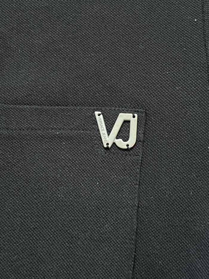 Polo Versace Jeans - Noir - Taille S - photo numéro 2