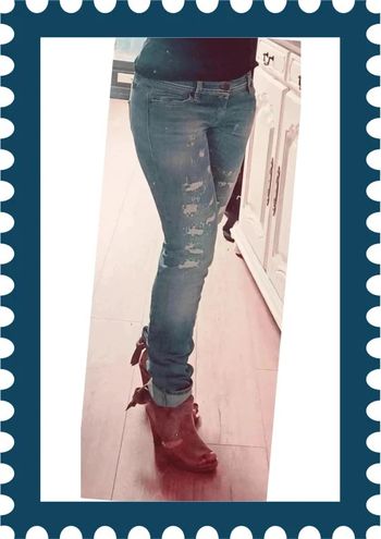 Jean coupe droite Benetton taille 40