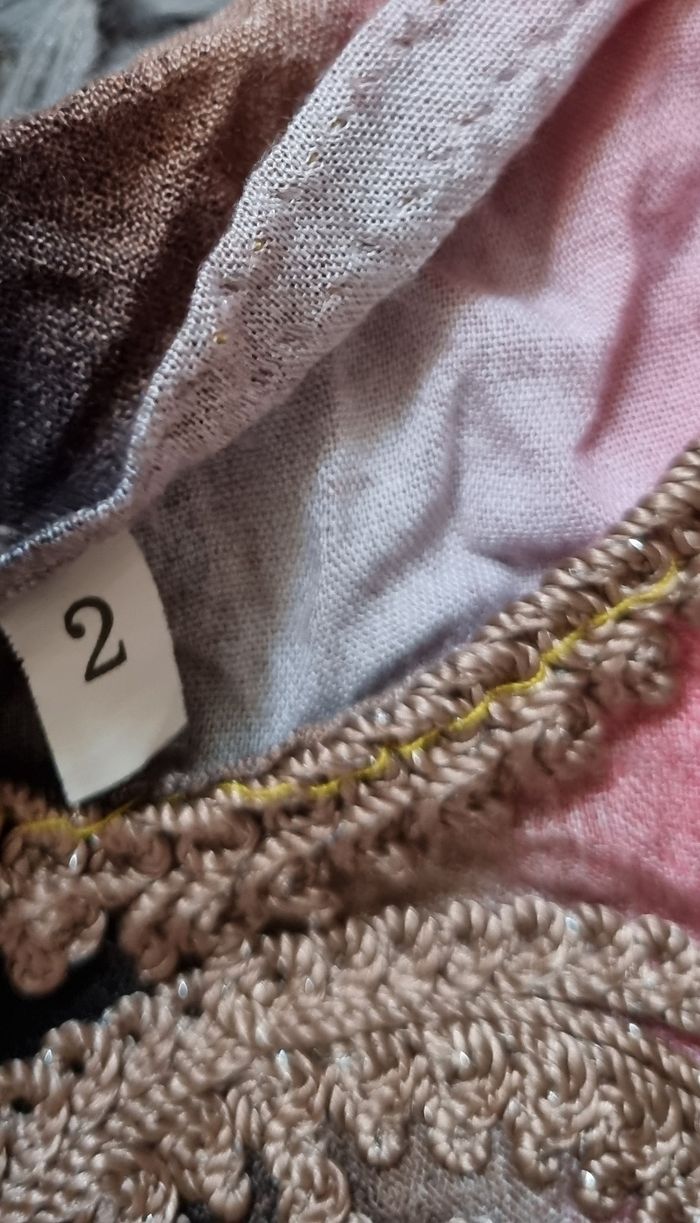 Robe orientale avec main de Fatma 2ans - photo numéro 3