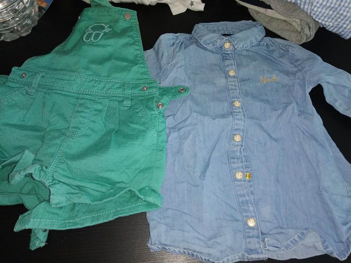 3 ème partie Lot vêtements fille taille 6 mois - photo numéro 5