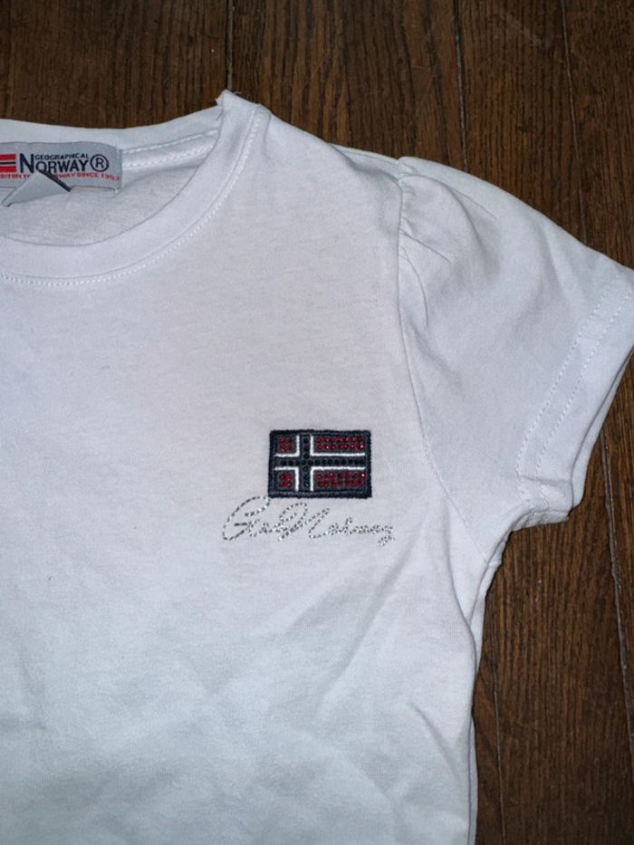 T-shirt geographical Norway  8 ans Neuf sans étiquette - photo numéro 2