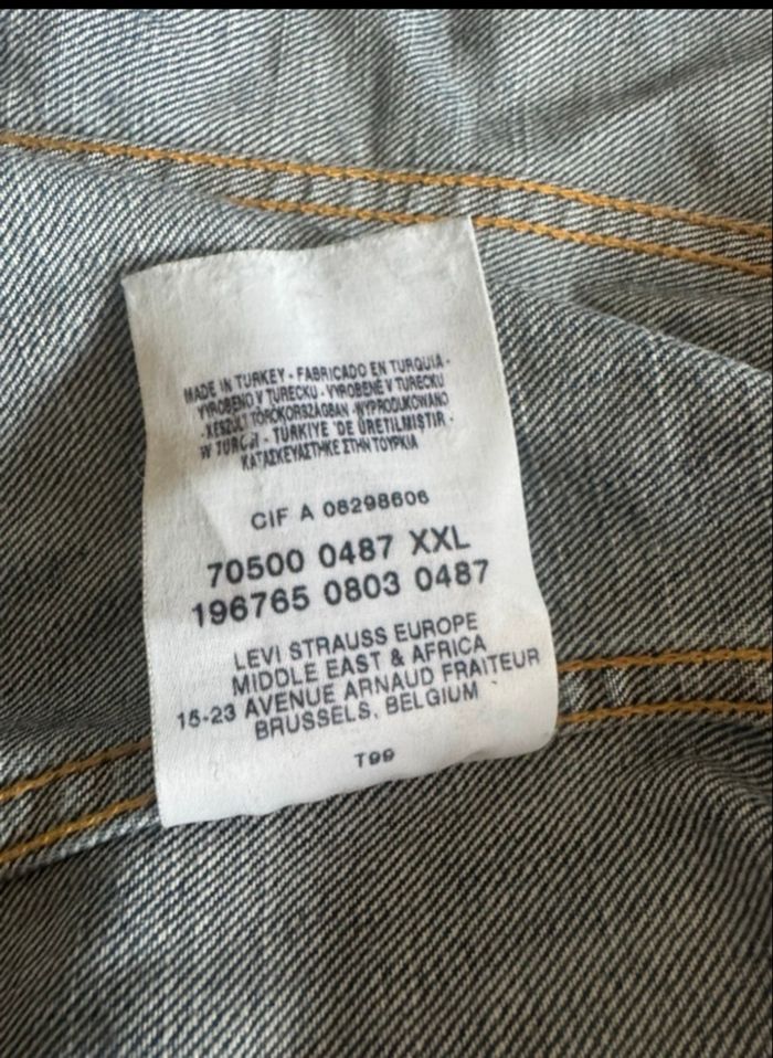 Blouson jeans Levi’s femme - photo numéro 8