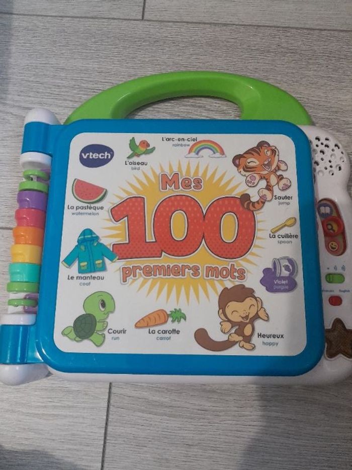 Jouet apprentissage mots