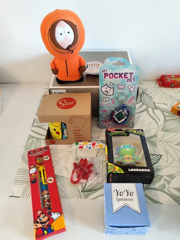 Coffret cadeau Génération 90 Homme et son animal virtuel