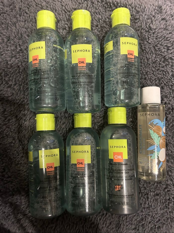 anti pollution et huile sèche corps sephora