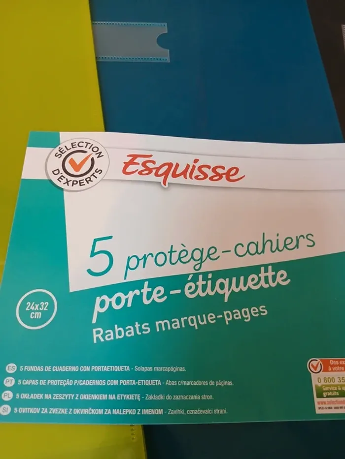 3 protèges cahiers 24x32cm - photo numéro 2