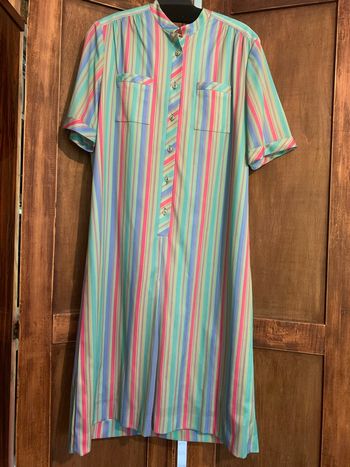 Robe vintage rayée Ro’delle  années 70/80