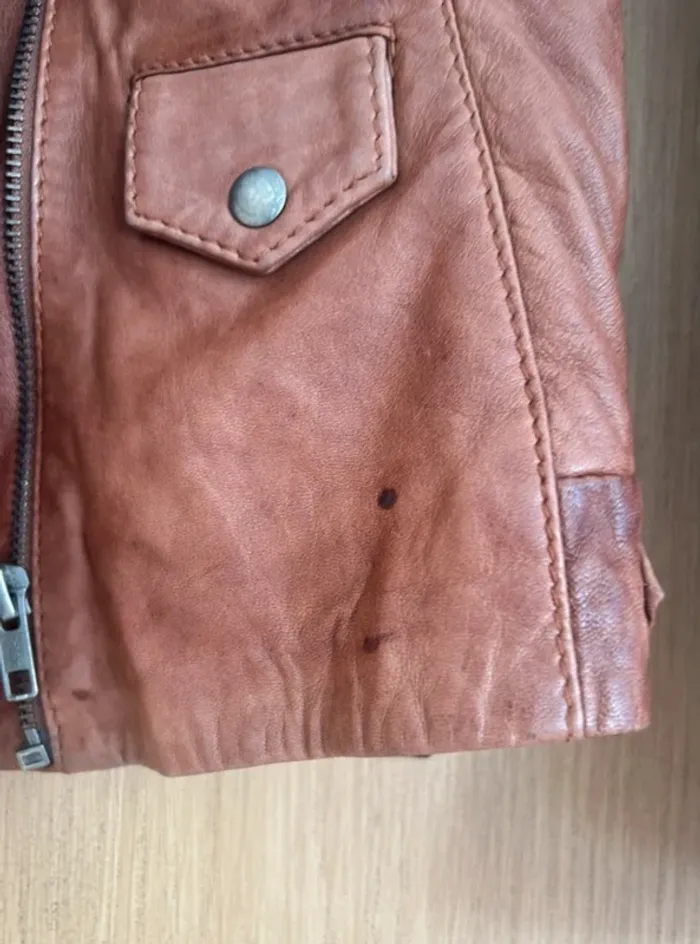 Veste en cuir - photo numéro 4