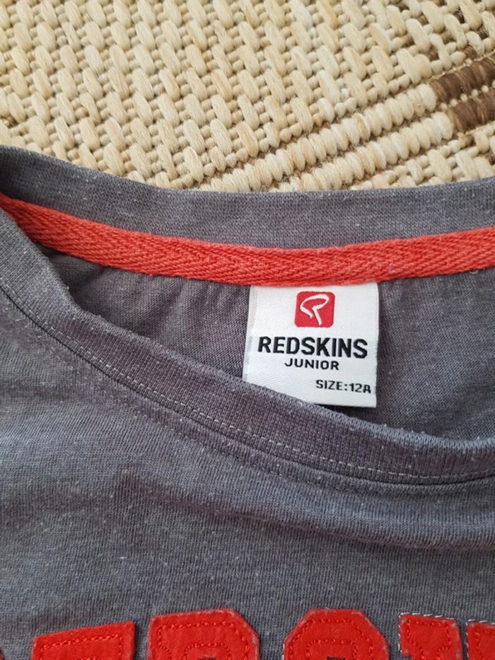 T shirt epais Redskins 12 ans - photo numéro 2