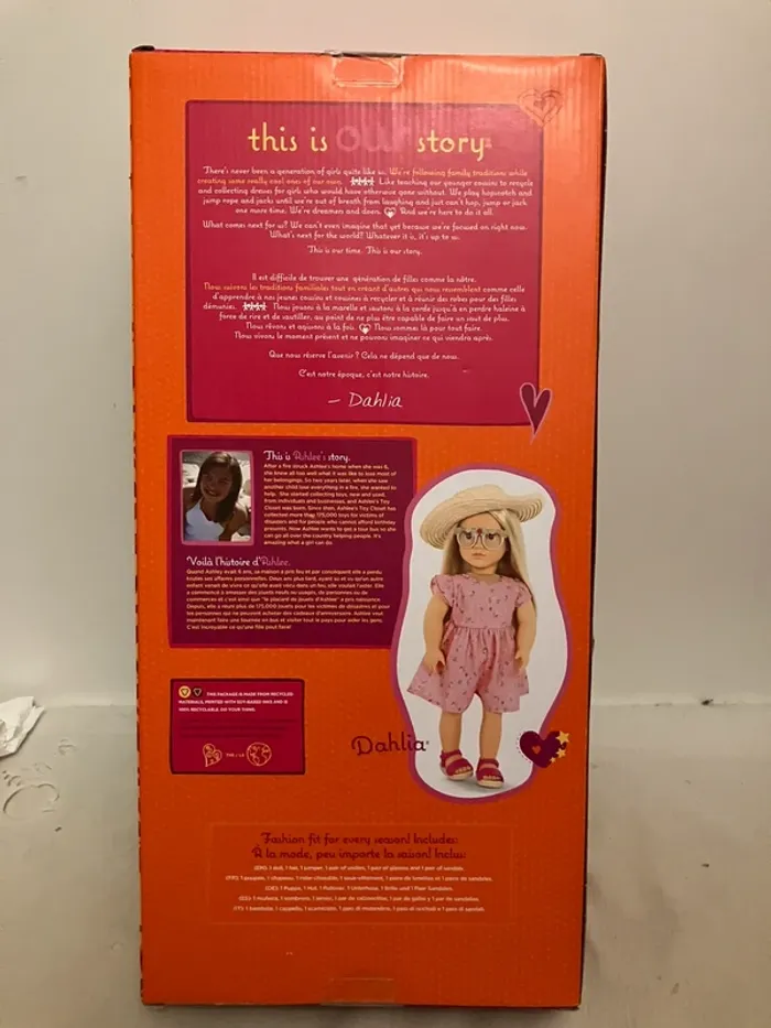 Poupée blonde dahlia - photo numéro 5