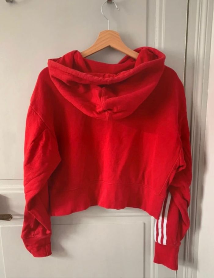 Sweat rouge adidas - photo numéro 4