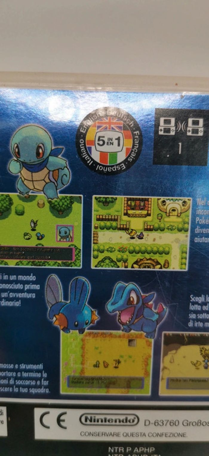 Jeux nintendo DS pokemon mystery dungeon squadra bleu - photo numéro 3