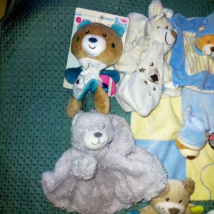 Lot de 17 doudou toutes marques - photo numéro 2