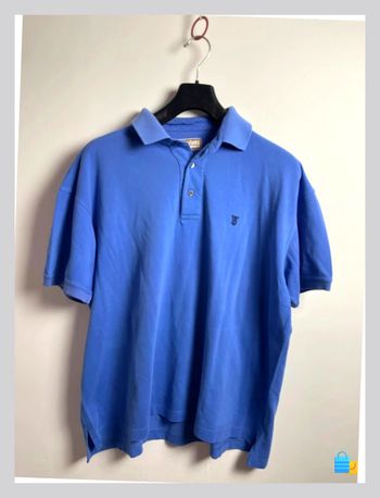 👕 Polo homme Burberry authentique – Taille XL – Coloris bleu