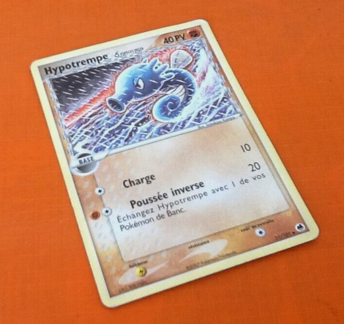 Carte Pokémon (2007) Hypotrempe 40PV 31/101 Île des Dragons - EX - photo numéro 2