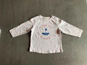 T-shirt manches longues 12 mois