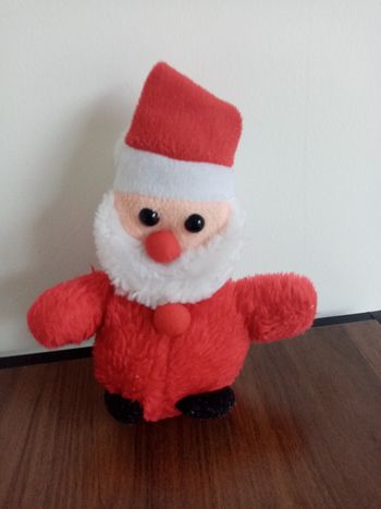 Peluche père Noël décoration