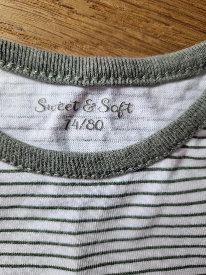 Lot 2 bodies - 74/80cm - Sweet and Soft - photo numéro 6