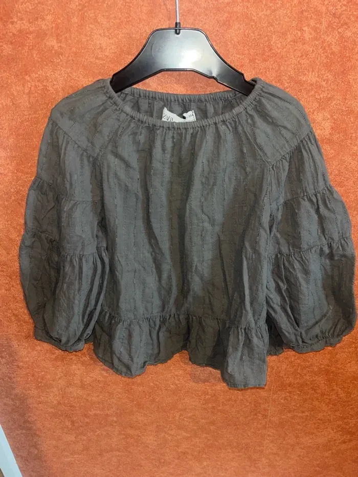 Blouse tunique fille
