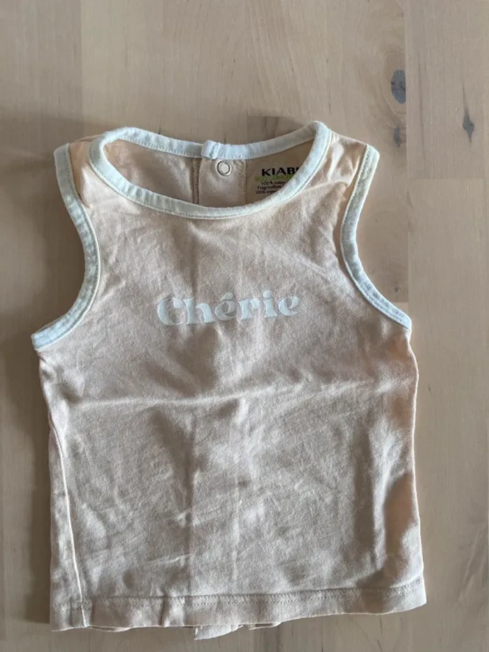 Lot 6 t-shirts - taille 3 mois - photo numéro 7