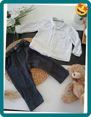 Ensemble bébé 3 pièces garçon Taille 18 mois🌿🦊