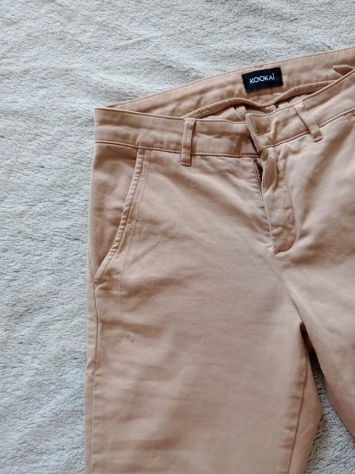 Pantalon femme 34 beige c78 - photo numéro 12