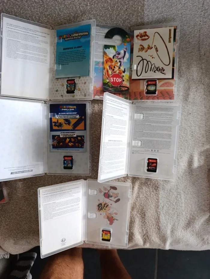 Lot de 5 jeux switch - photo numéro 2