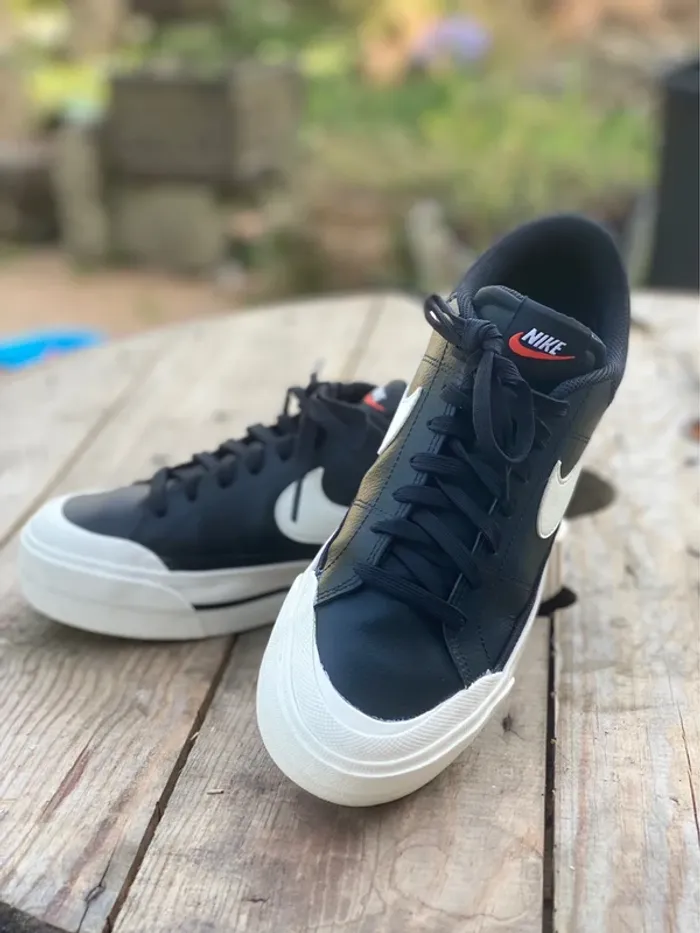 Chaussures NIKE court Legacy lift - photo numéro 3