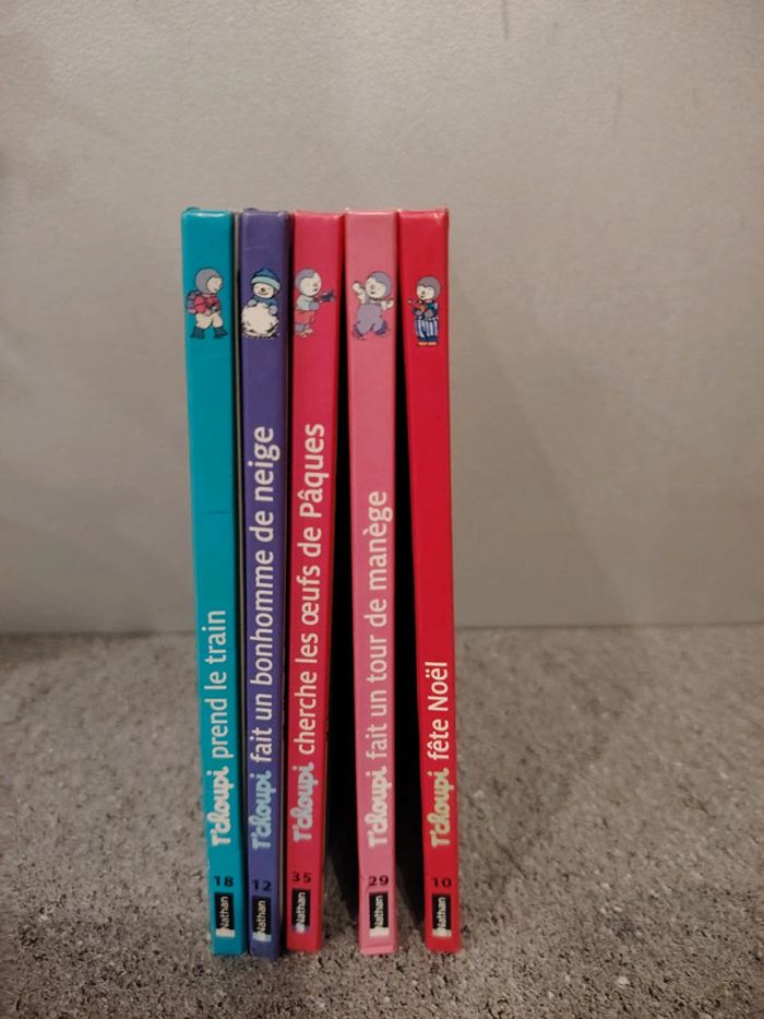 Lot de 5 livres T'choupi - photo numéro 2