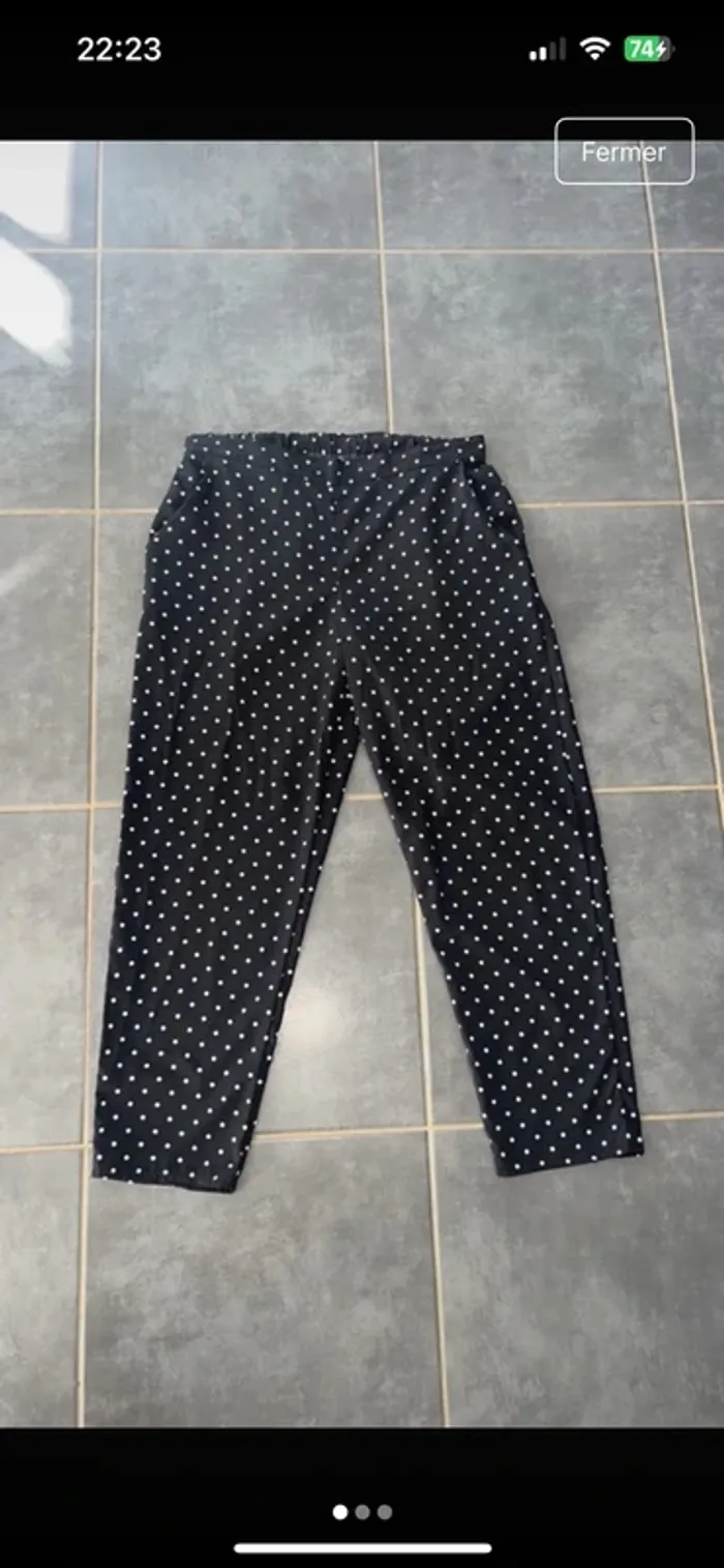 Pantalon fluide