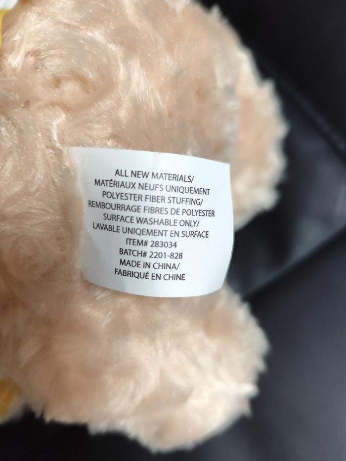 Peluche ourson Giorgio 2022. - photo numéro 4