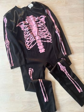 Déguisement squelette fille 4-6 ans