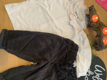 Ensemble chemise + pantalon 12 mois