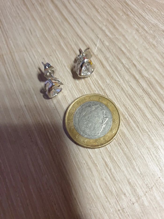 Sublimes b o vintage cœurs facettés - photo numéro 3