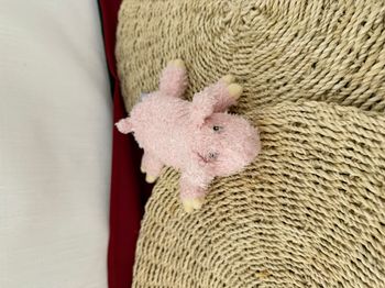 Peluche hochet rose petit mini  Baby Gund Toodles cochon peluche cochon